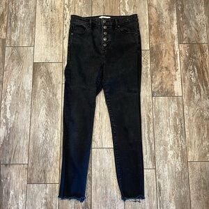 Abercrombie and Fitch Black Skinny Jeans | Size 8